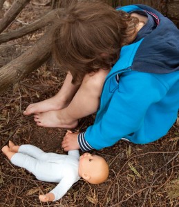 Abandoned child