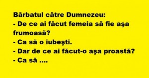 bancul zilei femeia