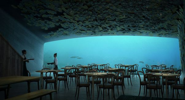 Europe's first underwater restaurant revealed