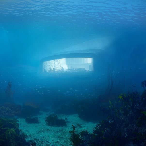 Europe's first underwater restaurant revealed